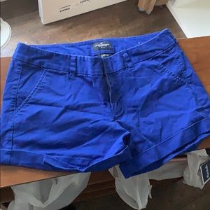 Blue American Eagle Midi shorts